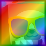 Rainbow Huge Chill Sloth