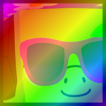 Rainbow Huge Chill Turtle
