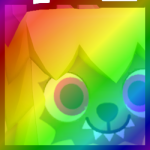 Rainbow Huge Claw Beast