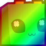 Rainbow Huge Clover Butterfly