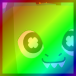 Rainbow Huge Clover Dragon