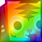 Rainbow Huge Coach Tiger