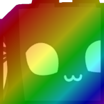 Rainbow Huge Corrupt Butterfly