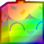Rainbow Huge Cupcake
