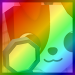 Rainbow Huge Detective Terrier