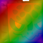 Rainbow Huge Devil Agony