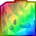 Rainbow Huge Diamond Chick