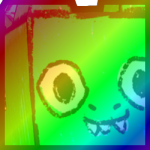 Rainbow Huge Doodle Dragon