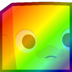 Rainbow Huge Ducky
