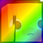 Rainbow Huge Ducky Magician