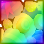Rainbow Huge Easter Golem