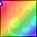 Rainbow Huge Easter Yeti