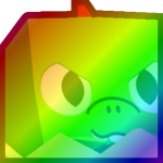 Rainbow Huge Egg Dino