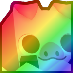 Rainbow Huge Egg Piggy