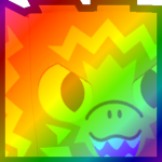 Rainbow Huge Electric Dino