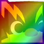 Rainbow Huge Electric Penguin