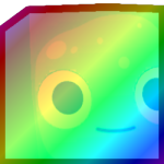 Rainbow Huge Electric Slime
