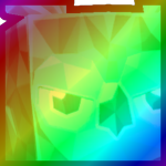 Rainbow Huge Emerald Owl