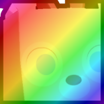 Rainbow Huge Enchanted Deer