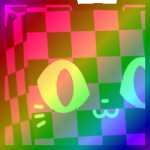 Rainbow Huge Error Cat