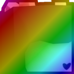 Rainbow Huge Evil Deer