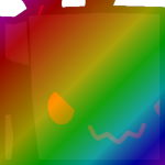 Rainbow Huge Evil Imp