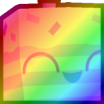 Rainbow Huge Evolved Cupcake