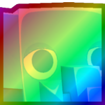 Rainbow Huge Evolved Elephant