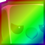 Rainbow Huge Evolved Evil Raven