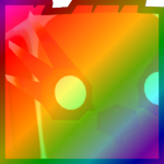 Rainbow Huge Evolved Icy Phoenix