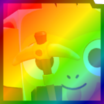 Rainbow Huge Evolved Mining Monkey