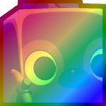 Rainbow Huge Evolved Mining Penguin