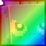 Rainbow Huge Evolved Pixel Griffin