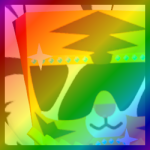 Rainbow Huge Flex Tiger