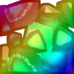 Rainbow Huge Fragmented Golem