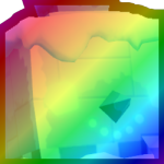 Rainbow Huge Frostbyte Snowman