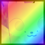 Rainbow Huge Galaxy Fox
