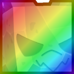 Rainbow Huge Gargoyle Dragon
