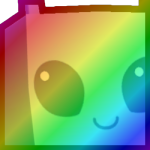 Rainbow Huge Gleebo The Alien
