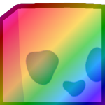Rainbow Huge Glowy the Ghost
