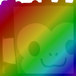 Rainbow Huge Gorilla