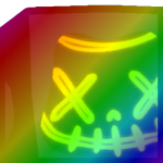 Rainbow Huge Hacked Skeleton