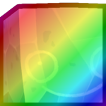 Rainbow Huge Happy Rock