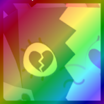 Rainbow Huge Heartbreak Fairy