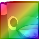 Rainbow Huge Hippo