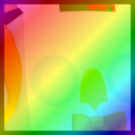 Rainbow Huge Holiday Owl