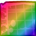 Rainbow Huge Hologram Axolotl
