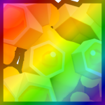 Rainbow Huge Honey Golem