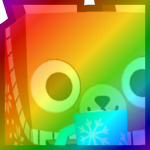 Rainbow Huge Hot Cocoa Bear