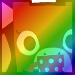 Rainbow Huge Hot Cocoa Cow